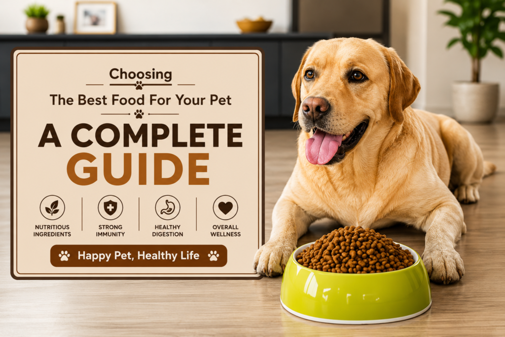 Best pet food guide for choosing healthy dog food