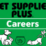 Pet Supplies Plus hiring guide showing employees working in a pet supply store