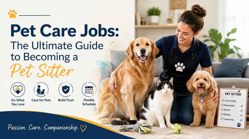 Pet Care Jobs: A Complete Guide to Becoming a Professional Pet Sitter