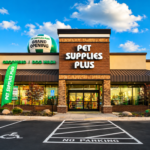 Pet Supplies Plus store exterior with grooming and dog wash services