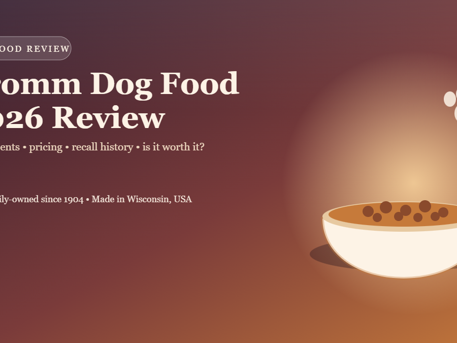 Fromm Dog Food Review 2026