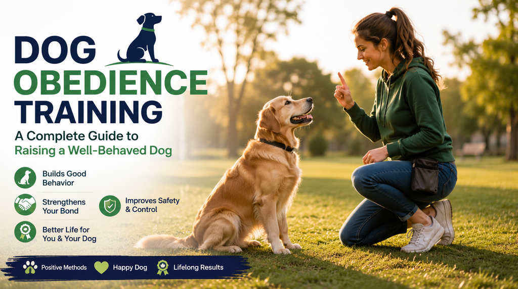 Dog Obedience Training: A Complete Guide to Raising a Well-Behaved Dog