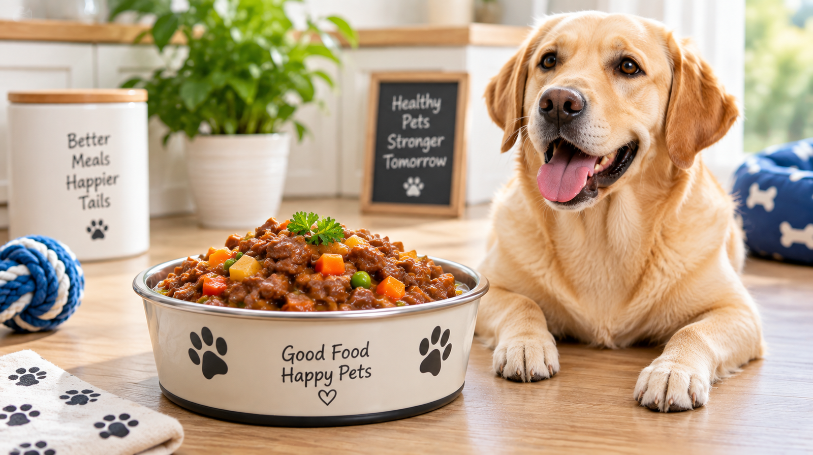 wet pet food for healthy dogs and cats