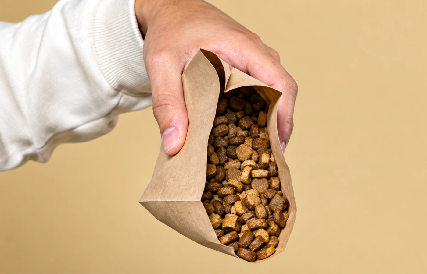 Zignature Kangaroo Formula dry dog food bag and kibble